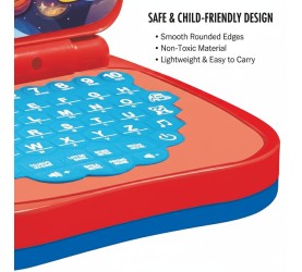 Battery Operated Educational Learning Laptop Toy with LED Display and Music Effect | Babies/Boys/Toddlers