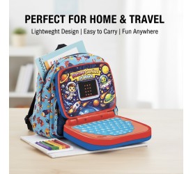 Battery Operated Educational Learning Laptop Toy with LED Display and Music Effect | Babies/Boys/Toddlers