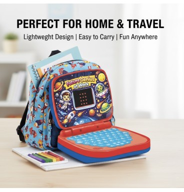 Battery Operated Educational Learning Laptop Toy w..