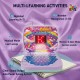 Battery Operated Educational Learning Laptop Toy with LED Display and Music Effect | Babies/Boys/Toddlers