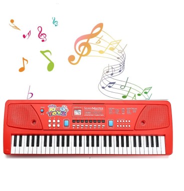61-Key Electronic Piano Keyboard with Microphone &..