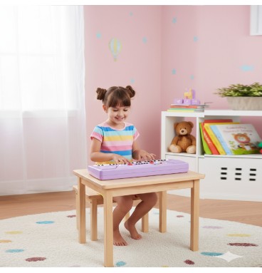 49-Key Electronic Keyboard Piano with Microphone |..