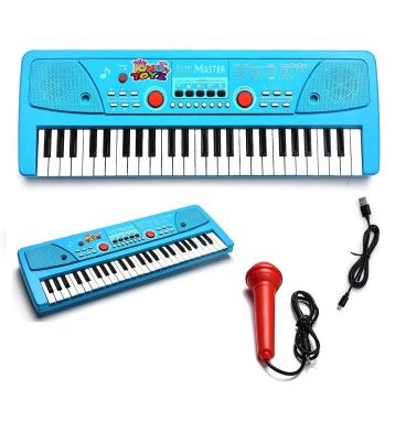 49-Key Electronic Keyboard Piano with Microphone |..