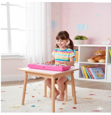 Kids Piano Keyboard with Microphone | 37 Keys Elec..