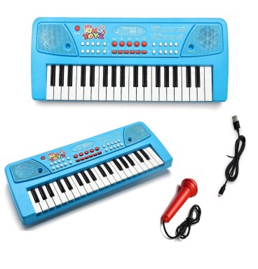 Kids Piano Keyboard with Microphone | 37 Keys Elec..