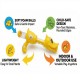 Quack Blaster Gun Air-Powered Soft Ball Shooting Toy for Kids 3+ | Indoor & Outdoor Fun Game Gift for Boys & Girls